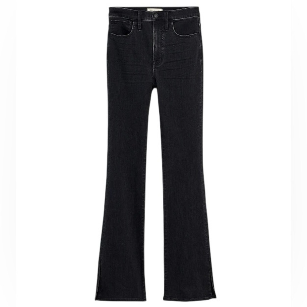 Madewell Roadtripper Skinny Flare Jeans Bellhaven Wash: Slit-Hem Edition Size 31
